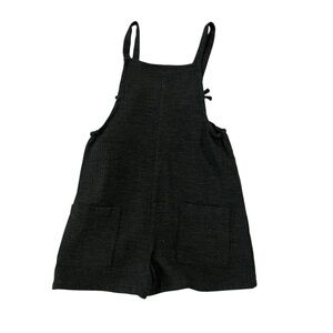 Zara Charcoal Kids Overalls